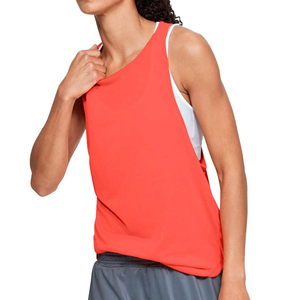 Camiseta sin mangas de tela de malla de algodón 100% transpirable al por mayor para hombres y mujeres camisetas sin mangas sexis de trabajo de gimnasio para yoga OEM aceptado - Product Image 1