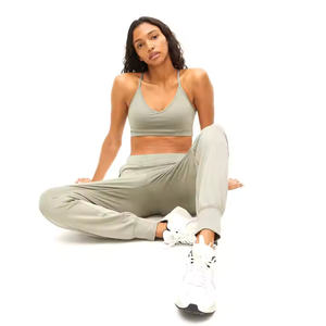 Best Selling Women's Casual <b>Winter</b> <b>Trousers</b> Quick Dry Fleece Joggers Elastic Mid Waist Closure Streetwear Style Multi-Colors - Product Image 6