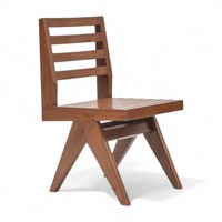 Chaises de salle à manger modernes de luxe en teck à lattes, pieds en V, en bois massif, écologiques, pour la maison, le bar, le parc, la salle de sport, l'école