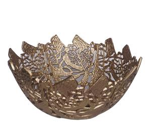 Anneaux de serviette modernes en aluminium doré, design floral, pour la décoration de maisons de luxe, hôtels, restaurants et événements, disponibles en stock et sur mesure - Product Image 6