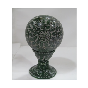 เครื่องพ่นไอน้ำอโรม่าหินอ่อนทำมือเครื่องเพิ่มความชื้นน้ำมันอัลตราโซนิคพร้อมดีไซน์เพรียวบางสำหรับห้องนั่งเล่นห้องนอนและสำนักงาน - Product Image 4