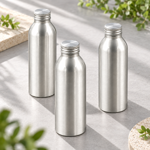 Botellas de Aluminio Vacías al por Mayor con Tapas de Rosca e Impresión Offset para Envasado de Alimentos y Bebidas - Product Image 4