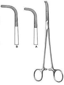 Pinzas de Mezcla Manuales, Instrumento Quirúrgico, Pinza Hemostática de Ángulo Recto, Acero Inoxidable de Grado Médico, Alta Calidad, Certificación CE - Product Image 5