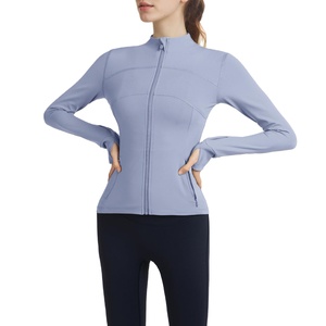 Ropa deportiva fácil de poner y quitar, ajustable, de manga larga para mujer, para yoga, fitness y entrenamiento. - Product Image 3
