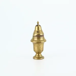 Spice Jar <b>Herb</b> Spice Tools With Stand Latest Brass Made Salt and Pepper Shaker Brass Made Salt & Pepper Shaker With Legs - Product Image 3