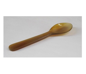 Cuchara de ensalada con diseño de cuerno, herramientas de coctelería, esparcidor, juego de cubiertos, la mejor vajilla, diseño de acabado personalizado disponible, gran oferta - Product Image 3