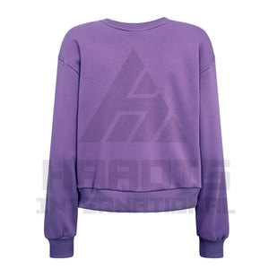 Couleur personnalisée Top Qualité Femme Sweat Ras Du Cou Sweat Vente en Gros Sweat - Product Image 3