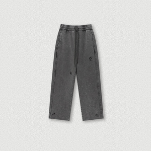 <b>Top</b> Trending Men's Custom Made Casual Sweatpants Lightweight and Breathable Best Material <b>Distressed</b> Design - Product Image 3