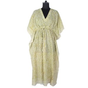 2025 Hot Sale African Batik Long <b>Kaftan</b> <b>Plus</b> <b>Size</b> <b>Dresses</b> Women KFCL017 Manufacturer Women's Wear Designer Indian Cotton Kimono - Product Image 6