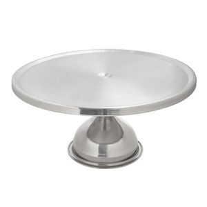Modern Compact and Lightweight Aluminum Cake Stand Polished Finish for Individual Cakes Tarts <b>Cupcakes</b> - Product Image 6
