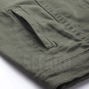 Bas Prix de Haute Qualité Logo Personnalisé Imprimé Jeans Veste d'Hiver Veste Jeans Personnalisée Grande Taille - Product Image 4