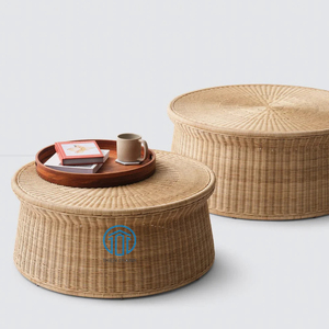 New Design Natural Handmade Rattan Coffee <b>Table</b>, Decorative <b>Table</b> for Living Room Decoration, Made in Vietnam - Product Image 6