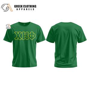 Camisetas de Algodón de Alta Calidad de la Hermandad Chi Eta Phi, con Logotipo Personalizado, Estilo Griego, Verde y Amarillo, Casual, para Mujer, Estilo Gráfico, Talla Grande para Hombre - Product Image 6