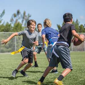 Ceinture de football américain durable et réglable pour un jeu optimal, ceinture de football américain avec des drapeaux haute visibilité anti-emmêlement - Product Image 5