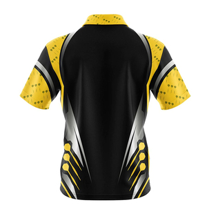 Usine En Gros Dart Jersey Sportwear Type pour Hommes 100% Polyester Matériel Léger Quickdry Manches Courtes OEM Service - Product Image 6