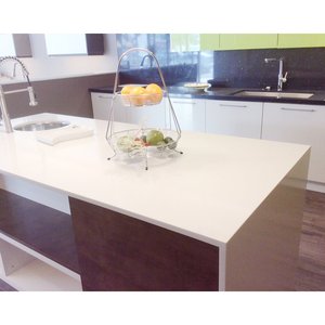 Grande dalle en pierre frittée Unionstone, blanche pure, imperméable, pour mur, design moderne - Product Image 5