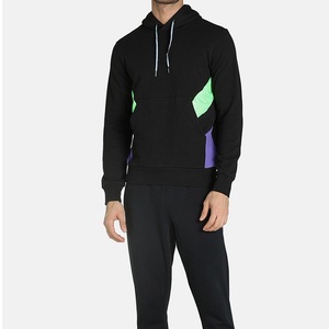 Wholesale OEM 100% Cotton <b>Men's</b> <b>Hoodie</b> Sweatshirt Custom Logo Hooded with Solid Pattern for Autumn Season - Product Image 5
