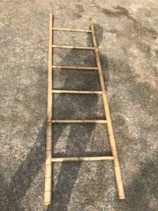 New Product Bamboo <b>Ladder</b> Towel Rack/bamboo Blanket <b>Ladder</b>/bamboo <b>Ladder</b> Trellis with High Natural Material - Product Image 2