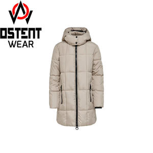 Chaqueta acolchada impermeable de invierno para hombre de alta calidad, capucha de lona personalizable con soporte de burbujas, fabricante directo de High Street - Product Image 5