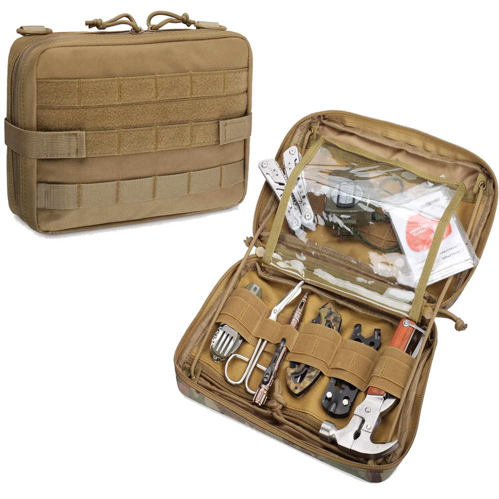 WYNEX Tactical Admin Molle Pouch, EDC EMT Borsa Di Utilità Medica Shell