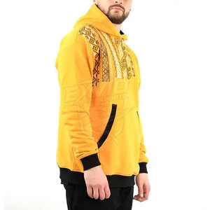 Hoodies brodés sur mesure pour hommes, service OEM, fabrication pour l'hiver, design personnalisé - Product Image 3