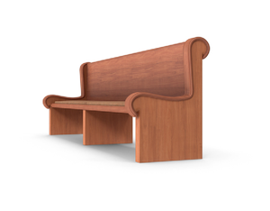 Sièges d'église/chaises de banc/bancs d'église sièges de culte chaises de sanctuaire bancs de chapelle bancs en bois chaise d'église pliante empilable - Product Image 1