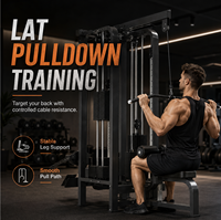 Fabricantes de Equipos de Gimnasio Comerciales Producen Máquinas de Entrenamiento Integrales para Cinco Personas