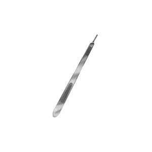 Meilleure qualité 210 Mm/8.14 \ "droit No 3 poignée de scalpel en acier inoxydable non stérile réutilisable Signal terminé Source d'alimentation manuelle - Product Image 4
