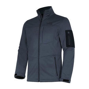 High Quality Custom Men's Bomber Softshell <b>Jacket</b> Professional Factory-Made <b>Waterproof</b> Stand Collar 100% Polyester for Winter - Product Image 3