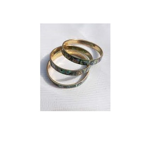 Fashion Jewelry MOP <b>Bracelets</b> & Bangles with Brass Base Hot Selling Mother of <b>Pearl</b> Brass Bangle at Low Price - Product Image 2