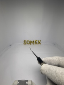 แหนบต่อขนตาทำจากสเตนเลสแหนบปลายแหลมแบบปรับแต่งโลโก้ได้ตามต้องการ - Product Image 6