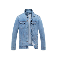 Veste en jean élégante pour hommes Matériau de qualité supérieure Ajustement moderne Parfait pour les tenues de bureau en voyage ou le confort en toute saison