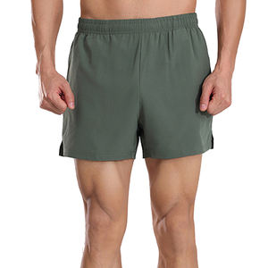 Shorts athlétiques pour hommes Shorts légers pour la course à pied Shorts de fitness pour garçons Gym Wear Short athlétique à taille élastique à séchage rapide pour hommes - Product Image 5