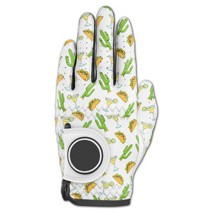 Gants de golf en cuir de mouton à doigts complets de haute qualité vente en gros OEM de marque privée sur mesure pour le sport - Product Image 1