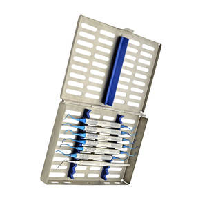 Kit de mantenimiento de implantes dentales OEM, Instrumentos dentales edentulosos de Ortodoncia con recubrimiento de titanio - Product Image 1