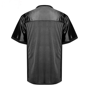 Venta al por mayor de poliéster totalmente personalizado uniforme de fútbol de secado rápido transpirable Jersey de malla para los hombres - Product Image 5