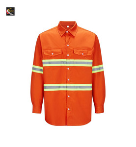 Uniforme de trabajo de manga larga para hombre, ropa de seguridad reflectante para construcción industrial al aire libre - Product Image 2