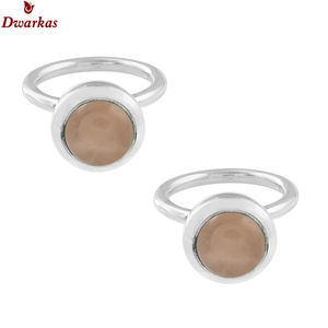 Conception simple S925 argent sterling noir onyx bague femmes élégante pierre empilable index bague en gros cadeau anneaux - Product Image 4