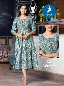 Anarkali ชุดประจำชาติอินเดียพิมพ์ลายฟอยด์ชุดใส่ทำงานลำลอง - Product Image 6