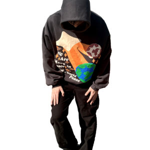 Logo personnalisé DTG broderie sweats à capuche épais polaire coton anti-rétrécissement longue éponge française hiver ODM tissu solide impression 3D bouffée - Product Image 4