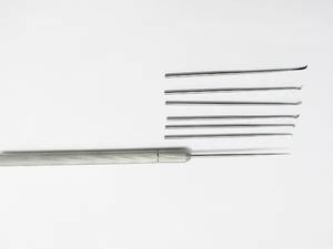 Gran oferta de alta calidad, instrumentos de otoscopio médico, micro gancho de cerumen para oreja, instrumento quirúrgico de Zuol - Product Image 6