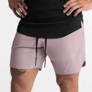 Shorts de jogging d'été personnalisés pour hommes, entraînement physique, shorts athlétiques 2 en 1 avec poche zippée pour shorts de sport pour hommes, vêtements de sport pour MIDEN Int. - Product Image 2