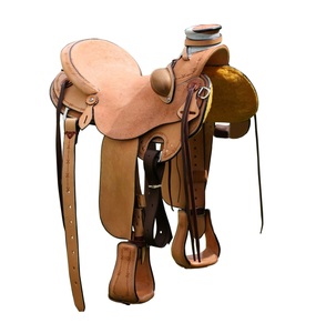 Selle Western Wade – Cuir Noir, Taille 18 Pouces – Façonnée Main, équitation Ranch