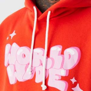 Camiseta de manga corta a prueba de viento con logotipo personalizado 100% algodón para hombre, pantalones acampanados reversibles, para entrenamiento de invierno - Product Image 4