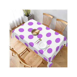 Nappe carrée en coton à carreaux noir et blanc, texture en fibres naturelles durables, style minimaliste, lavable, pour la maison et la salle à manger, certifiée ISO 14001 - Product Image 3