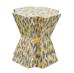 Taburetes de nácar al mejor precio, muebles con Incrustaciones de nácar para el hogar, hechos a mano de Vietnam al por mayor - Product Image 1