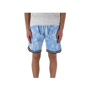 Pantalones cortos de malla de una sola capa de estilo callejero para hombre, pantalones cortos de baloncesto transpirables de fabricantes de Pakistán - Product Image 4