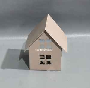 Artesanías antiguas Muebles para el hogar Decorativo Elegante Moderno Antiguo Titular de té de Navidad Hoja de metal Vela de escritorio ecológica - Product Image 3