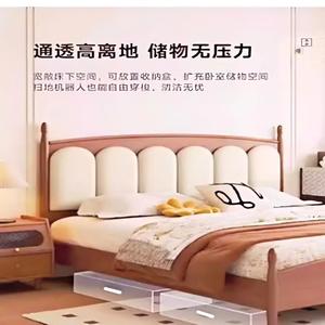 <span class=keywords><strong>Letto</strong></span> Matrimoniale in Legno Massello Stile Mid-Century Moderno, Colore Noce, Rivestimento in Velluto, con Cassetti Contenitore, per <span class=keywords><strong>Hotel</strong></span> - Product Image 5