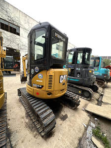 รถขุดขนาดเล็ก Caterpillar 303 CR มือสอง น้ำหนัก 22 ตัน เครื่องยนต์ Hitachi วาล์ว Kawasaki เกียร์ PLC สภาพดี - Product Image 3